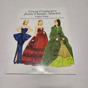 Great Costumes from Classic Movies Paper Dolls: 30 Fashions by Adrian, Edith...